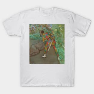 Harlequin by Edgar Degas T-Shirt